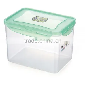 3900ml Hot Selling Airtight Square Plastic Microwave Lunch Box thumbnail-1