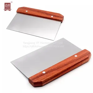 Kitchen Accessories Home and Kitchen Gadgets Pastry Scraper and Cutter Stainless Steel Bread Dough Cutter Cake Spatula Tool Kitchen Gadget thumbnail-5
