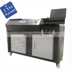 UK5 Semi Automatic Hot Thermal Glue Spine Book Binder, Hotmelt Eva Glue Notebook Binding Machine thumbnail-1