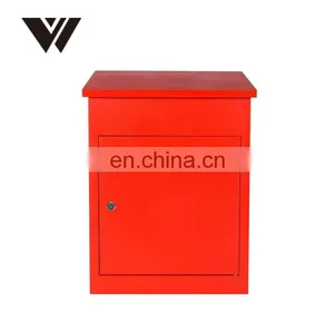 Top Access Door Safe And Secure Large Capacity Galvanized Steel Wall Mounted Locking Vertical Parcel Dropbox Mailbox thumbnail-3