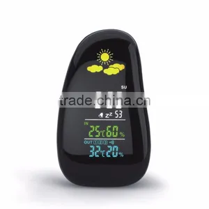 Home Decration Professional Wireless Weather Station With Clock,Calendar, Temperature & Humidity Function thumbnail-1
