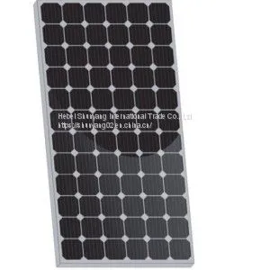 High Efficiency Full Black Solar Cells Panel Factory Prices For Sale PV Module 400W Solar Panels thumbnail-1