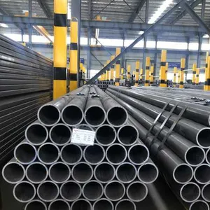 Petrochemical Pipeline API 5L A106 Seamless Steel Pipe Sch40 Sch80 thumbnail-1