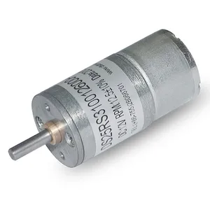 Dia 25 mm Gearbox High Speed Rotary Drive Gear Motor Electric dc Motor 3v 4.5v 6v thumbnail-1