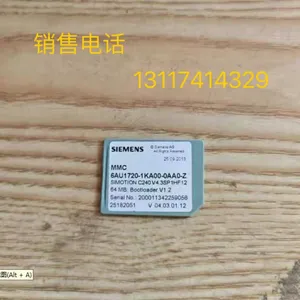 Siemens 6ES7954-8LC02-0AA0 Brand New Original CPU Memory Card 6ES79548LC020AA0 thumbnail-1