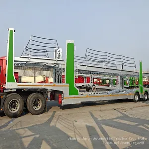 Galvanized Semi-trailer Customized Semi-trailer Export Russian Trailers Russian Certification thumbnail-1