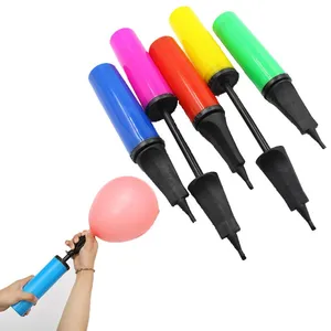 New Style Mini Air Inflator Portable Macaron Original Plastic Balloons Hand Pump for Latex Foil Balloon thumbnail-1