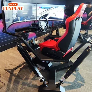 Professional F1 Racing Simulator: Complete Motion Cockpit Hardware for Hyper-Realistic VR Driving Experience thumbnail-1