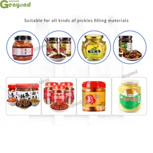 Shanghai Genyond Automatic Glass Bottle Filling Packaging Machine for Pickled Cabbage thumbnail-2