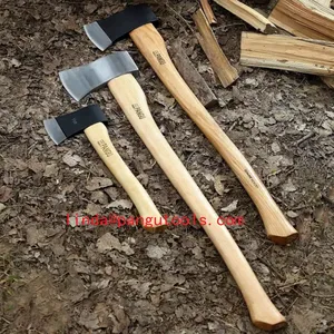 Axe With Wooden Handle thumbnail-4