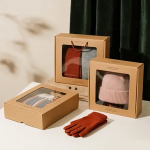 Good Sale Kraft Material Foldable Packaging Box thumbnail-5