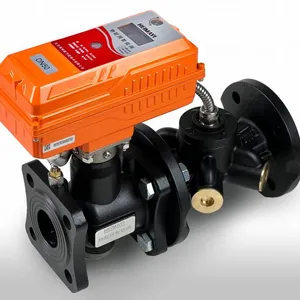 Building Entry Ultrasonic Balancing Valve for Heating Network thumbnail-2