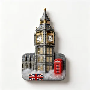 Customized Stereoscopic Resin Decor Craft Tourist Gift Fridge Magnet And Commemorative Decor Plate thumbnail-4