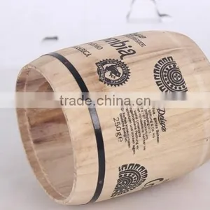 Wood Coffee Box, Wooden Tea Boxes, Coffee Barrels thumbnail-2