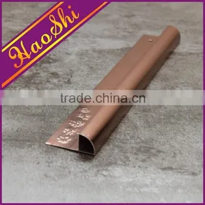 Aluminum 6063 T5 Round Edge Tile Trim thumbnail-3