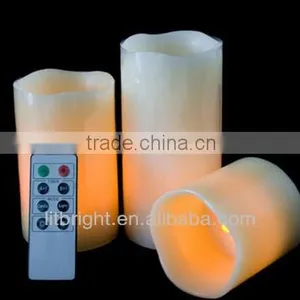 Pillar Shape Remote Control LED Christmas Candle Quality Choice thumbnail-5