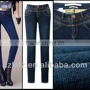 Cotton Polyester Knitting Denim Fabric thumbnail-4
