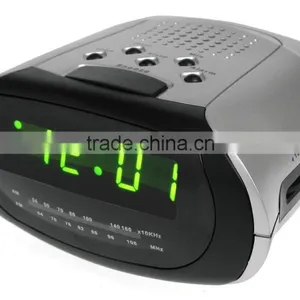 High Quality Digital AM FM PLL Alarm Clock Radio thumbnail-2