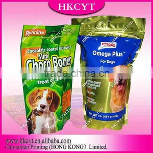 Pet Food Plastic Packaging Bag/ Stand up Zipper Bag for Pet Food Packaging thumbnail-1