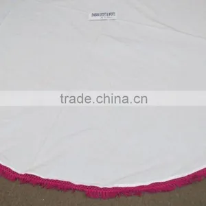 Cotton Table Runners Round Table Cloths Round Beach Towel thumbnail-4