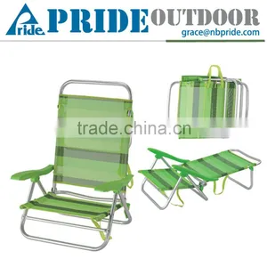 Outdoor Leisure Camping Colorful Beach Chair Folding Travel Beach Chair thumbnail-1