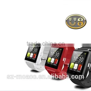 Factory Price Smart Watch With Three Color u8 Smart Watch MTK6260 u8 Android Smart Watch thumbnail-3