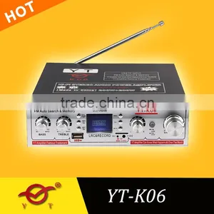hi fi Audio Power Amplifier With LCD (LRC)display/USB/TF Card YT-K06/mp3 Player YT-K06 thumbnail-3