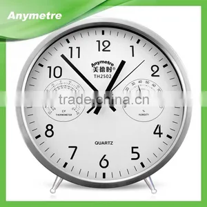 Hot Sale Multi-Function Wall Clock With Thermometer & Hygrometer Display thumbnail-2