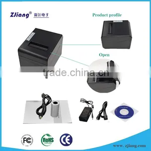 2016 Best Design 80mm POS Receipt Printer Support Cash Drawer thumbnail-1