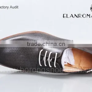 2016 Newest Men Leather Dress Shoes Derby Shoes Original Leather Shoes thumbnail-4