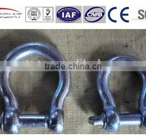 European Standard Galvanized D Shackle and Bow Shackle thumbnail-2