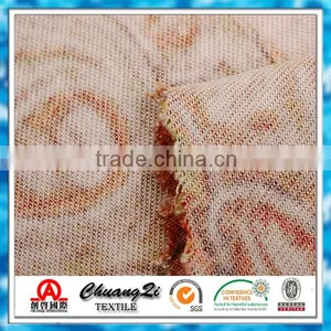 Colored Flowers Print Spun Rayon Fabric for the Elderly thumbnail-4