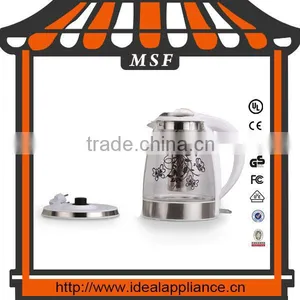 Cheap Price Glass Electric Kettle 1.7L thumbnail-1