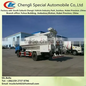 12ton 14ton 19ton Bulk Feed Tanker Truck in Zambia thumbnail-3