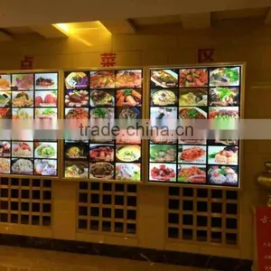 Edgelight CF7 Magnetic Led Menu Light Box Design Kitchen New Technology thumbnail-4