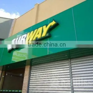 2mm 3mm Thick Outdoor Advertising Material ACM Advertising Signboard Material thumbnail-3