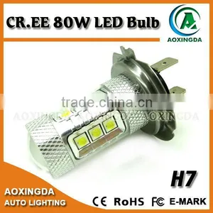 H7 CREE 80W LED Fog Light thumbnail-1