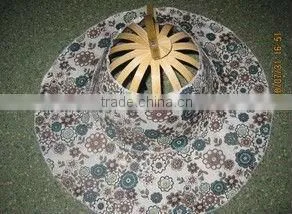 Bamboo Folding Fan Hats thumbnail-1