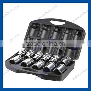 11pcs 1 Inch CrV Impact Socket Set thumbnail-1