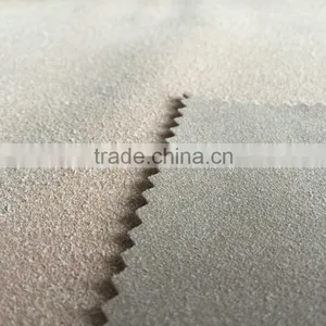 PU Double Face Flock Leather Use for Boots Making thumbnail-4