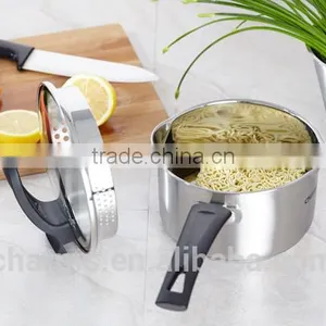Charms Induction Stainless Steel Cooking Pan Sauce Pan thumbnail-1