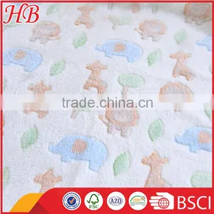China Factory Coral Fleece Baby Blanket,jacquard Animals Baby Blanket thumbnail-6