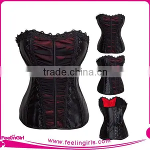 Drop Shipping Bridal Tight Lacing Corset Dress thumbnail-5