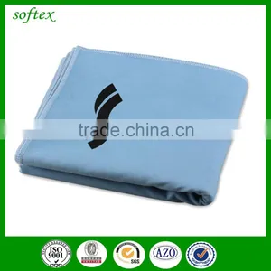 Logo Printed Microfiber Suede Sport Cloth thumbnail-3