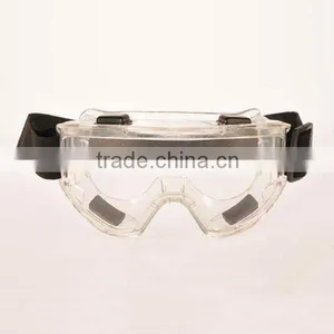 2016 Hot Selling Wide Vision Swimming Safety Goggles Transparent Lens Safety Goggles Safety Goggles PC Safety Goggles Supplier thumbnail-1