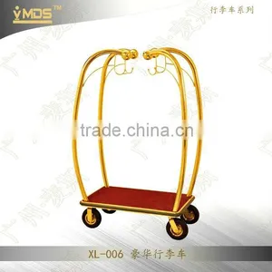 Gorgeous Gold Baggage Trolley(luggage Trolley) thumbnail-1
