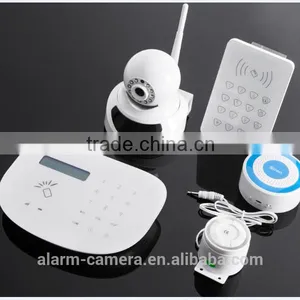 Anti-thief Wireless Intruder GSM Alarm System With Color LCD thumbnail-1