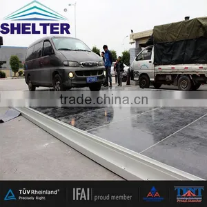 2013 Good Quality Cassette Floor System Used Different Size Tent for Sale Made by Shelter Tent Manufacturing in Guangzhou thumbnail-1