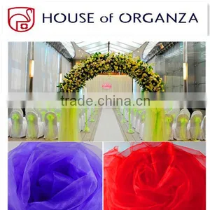2014 Best Selling Normal Organza Fabric For Wedding Decoration thumbnail-1