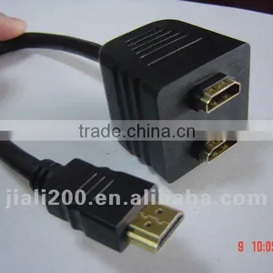 HDMI Male TO 2*HDMI Female Adapter thumbnail-1